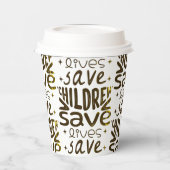 救子救生 紙コップ (左)