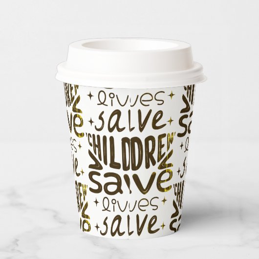 救子救生 紙コップ (右)