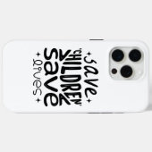 救子救生 Case-Mate iPhoneケース (裏面 (横))