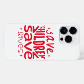 救子救生 iPhoneケース (裏面横)