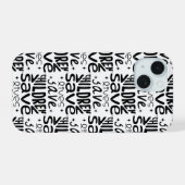 救子救生 iPhone 15ケース (裏面横)