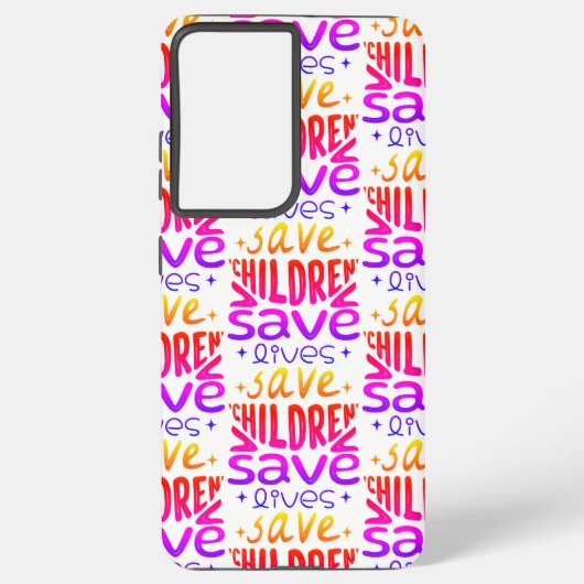 救子救生 SAMSUNG GALAXYケース (裏面)