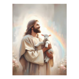 救子羊、クリスチャンの壁離れ画99 フォトプリント           