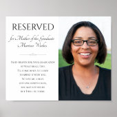 救学院母用の座席 ポスター (正面)