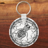 救実が飛ぶ キーホルダー (正面)