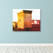 救家具の屋上シリーズ キャンバスプリント (インサイチュ (ウッドフロア))