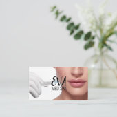 救急スパ注射器形成外科医 名刺 (スタンド正面)