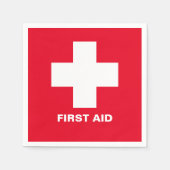 救急パーティー救済/バーベキューナプキン スタンダードカクテルナプキン (正面)