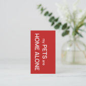 救急ペット 名刺 (スタンド正面)