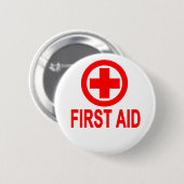 救急処置の女性のT-Shirts.png 缶バッジ (正面&裏面)