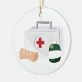 救急処置 セラミックオーナメント (左)