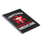 救急医学卒業と一致 ノートブック (右側)