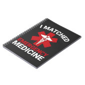 救急医学卒業と一致 ノートブック (左側)