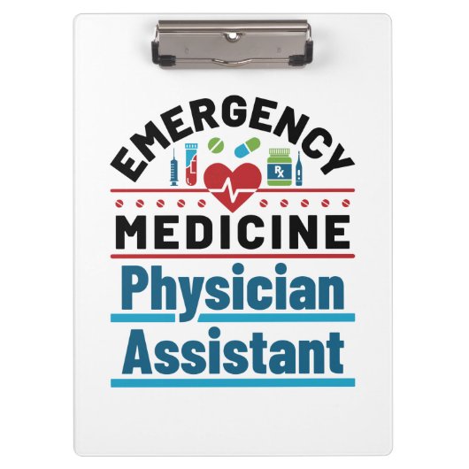 救急医療医師助手 クリップボード (正面)