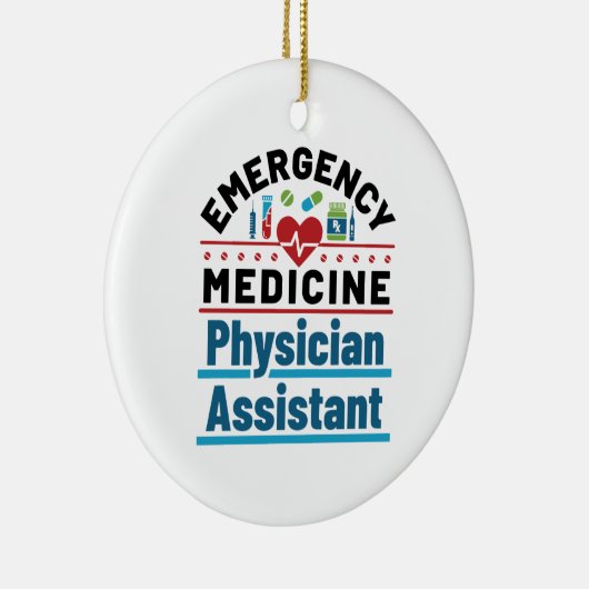 救急医療医師助手 セラミックオーナメント (右)