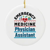 救急医療医師助手 セラミックオーナメント (裏面)