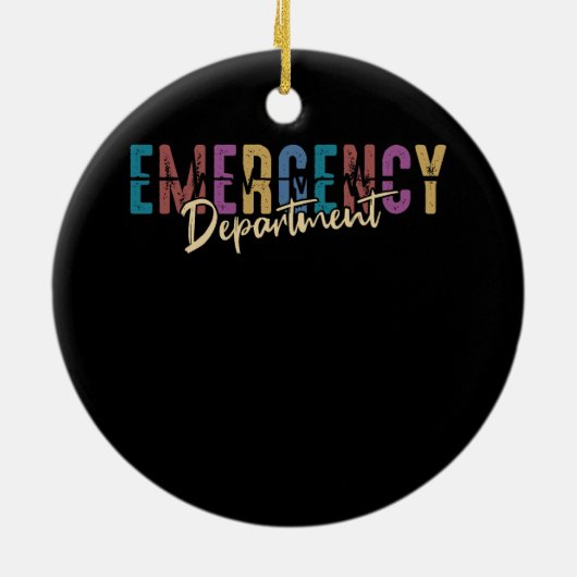 救急医療室Nur セラミックオーナメント (裏面)