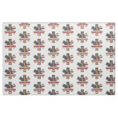 救急医療従事者Tribute UsaフラグEMS EMT ファブリック (ファットクウォーター)