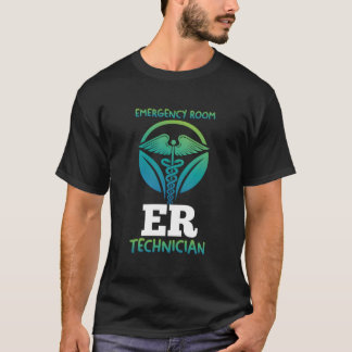 救急医療技術者 救急処置室 技術者 感謝 Tシャツ