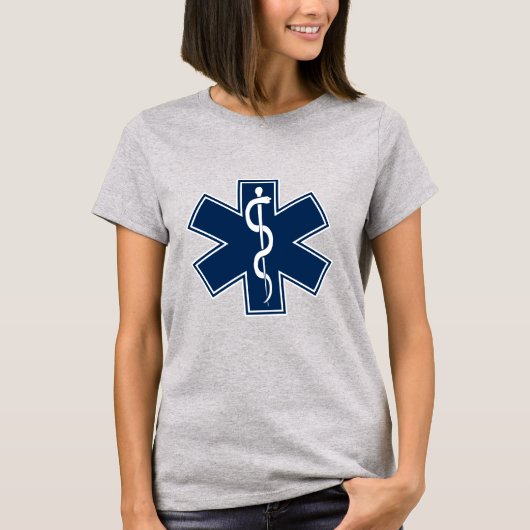 救急医療技術者 EMT EMS Tシャツ (正面)