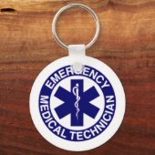 救急医療技術者EMT キーホルダー (正面)