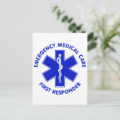救急医療気に第一応答者 ポストカード (スタンド正面)