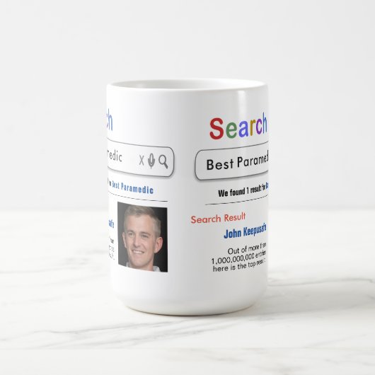 救急医療隊員おもしろいカスタム最高の検索ギフトMAG コーヒーマグカップ (中央)