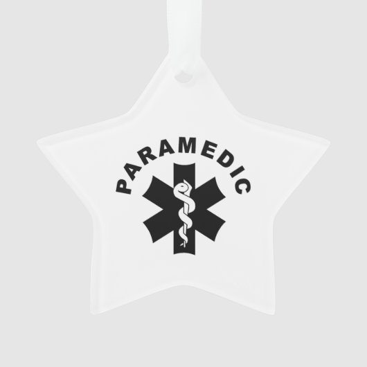救急医療隊員のテーマ オーナメント (正面)