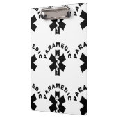 救急医療隊員のテーマ クリップボード (左)