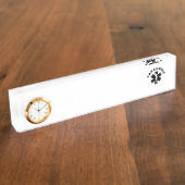 救急医療隊員のテーマ デスクネームプレート (側面)