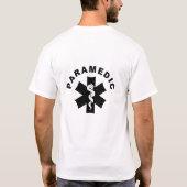救急医療隊員のテーマ Tシャツ (裏面)