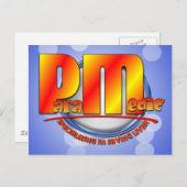 救急医療隊員のロゴ ポストカード (正面/裏面)