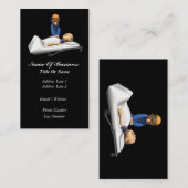 救急医療隊員の名刺 名刺 (正面/裏面)