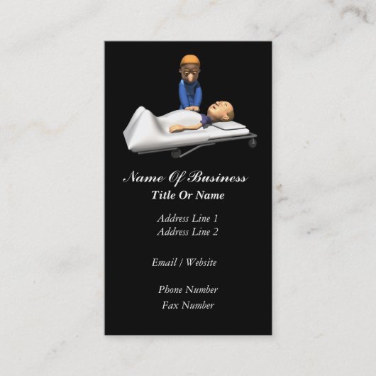 救急医療隊員の名刺 名刺 (正面)