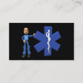 救急医療隊員の名刺 名刺 (裏面)