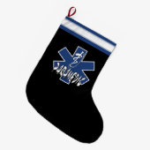 救急医療隊員の行為 ラージクリスマスストッキング (正面 (吊り時))