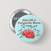 救急医療隊員の頭脳の地図書 缶バッジ (正面&裏面)