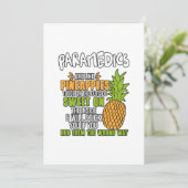 救急医療隊員はパイナップルのようです サンキューカード (スタンド正面)