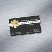 救急医療隊員カスタムEMS EMT救急車緊急 マグネット名刺 (インサイチュ)