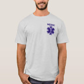 救急医療隊員カスタムEMT EMS 911 Tシャツ (正面)