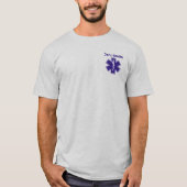 救急医療隊員カスタムEMT EMS 911 Tシャツ (正面)