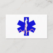 救急医療隊員クロスプロフェッショナル名刺 名刺 (裏面)