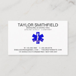 救急医療隊員クロスプロフェッショナル名刺 名刺