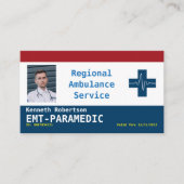 救急医療隊員サービス 名刺 (正面)