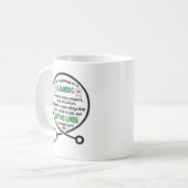 救急医療隊員マグカップこのマグは救急医療隊員だ コーヒーマグカップ (正面左)