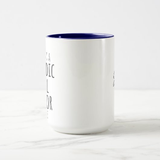 救急医療隊員学校生パーソナライズされた活 マグカップ (中央)