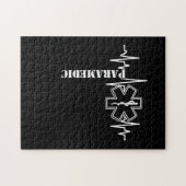 救急医療隊員心拍ナース医師 ジグソーパズル (横)