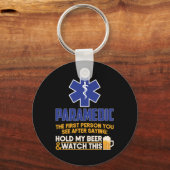 救急医療隊員救急医療隊員後に最初に見る人 キーホルダー (正面)