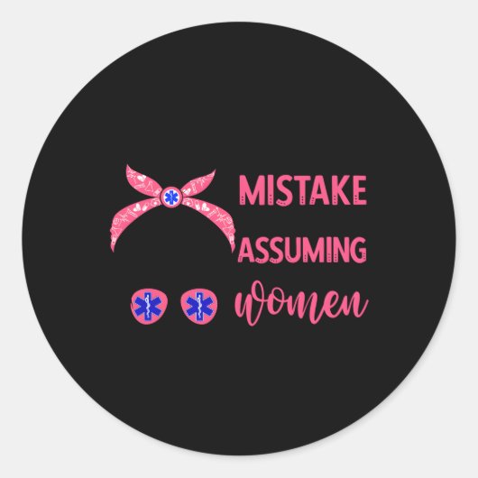 救急医療隊員救急医療隊員 ラウンドシール (正面)