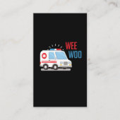 救急医療隊員救急車が病院EMTに入りました 名刺 (正面)